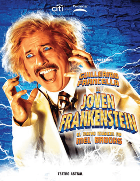 Logo del musical El joven Frankenstein